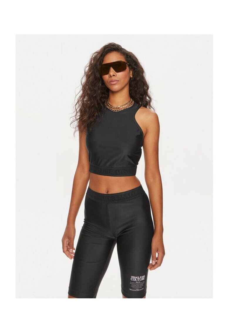 Versace Jeans Couture Дамска тениска черна