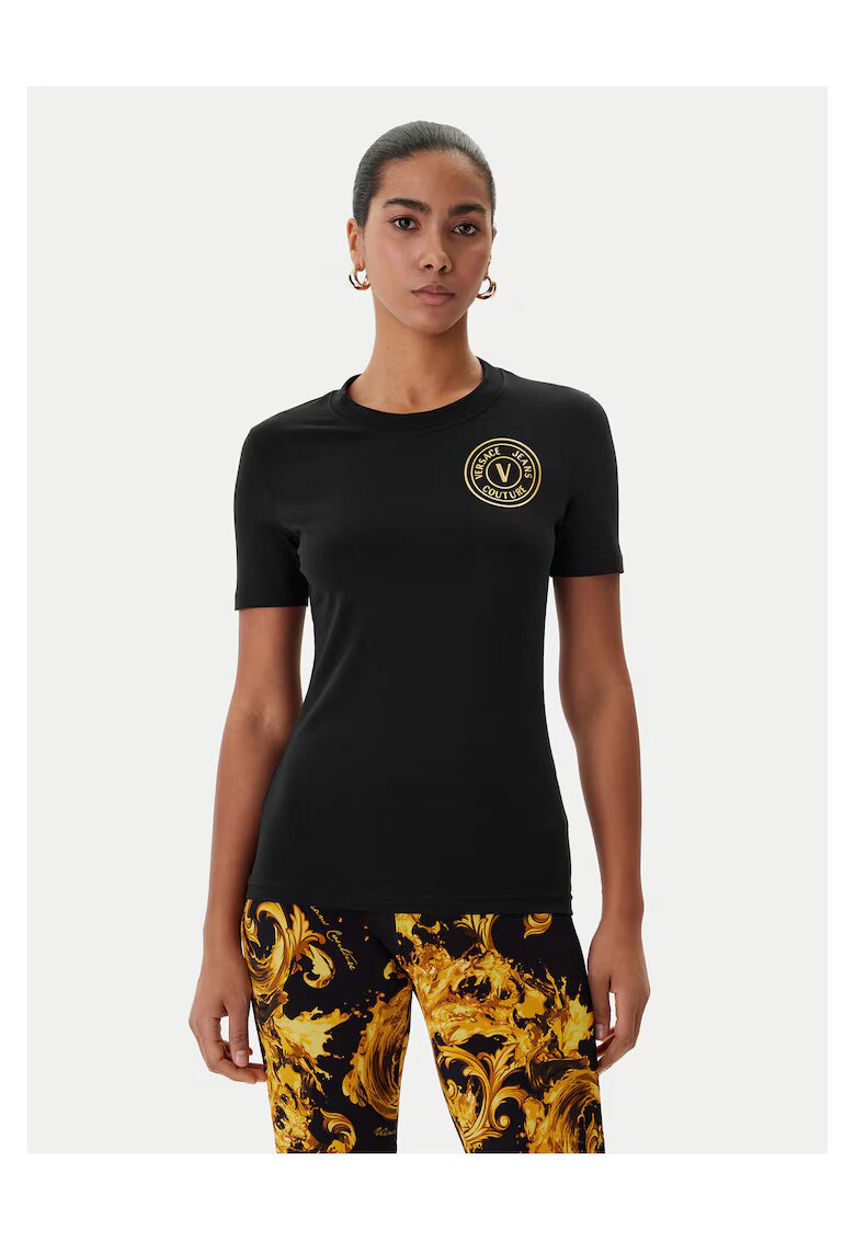 Versace Jeans Couture Дамска тениска - втален модел - - памук/еластан