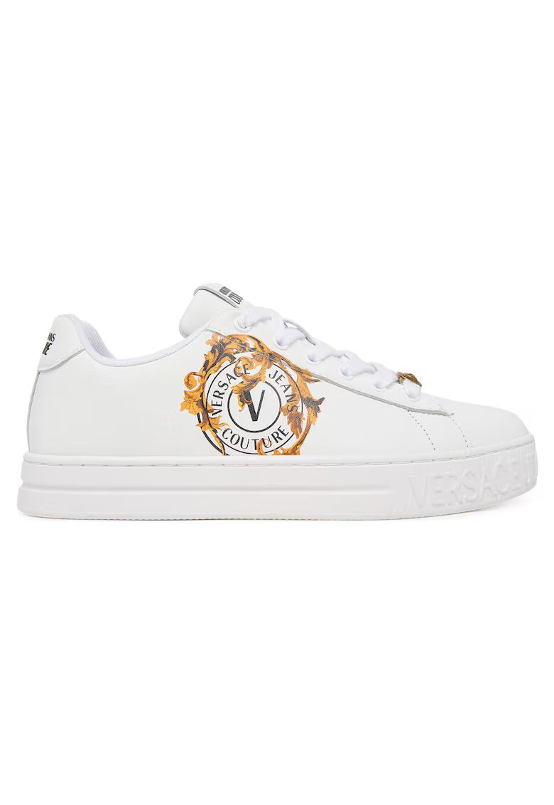 Versace Jeans Couture Дамски кецове - 003 79VA3SK3 - бели - естествена кожа