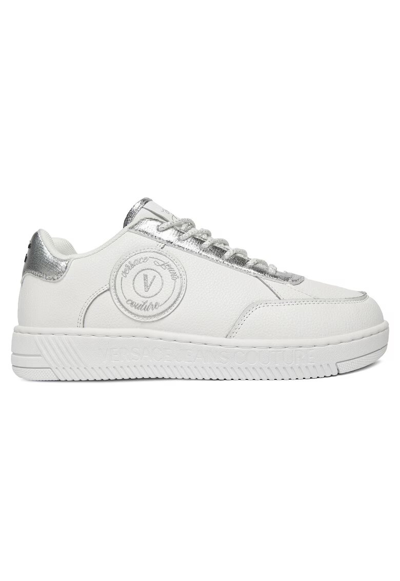 Versace Jeans Couture Дамски кецове - 79VA3SJ5 - бели - екологична кожа