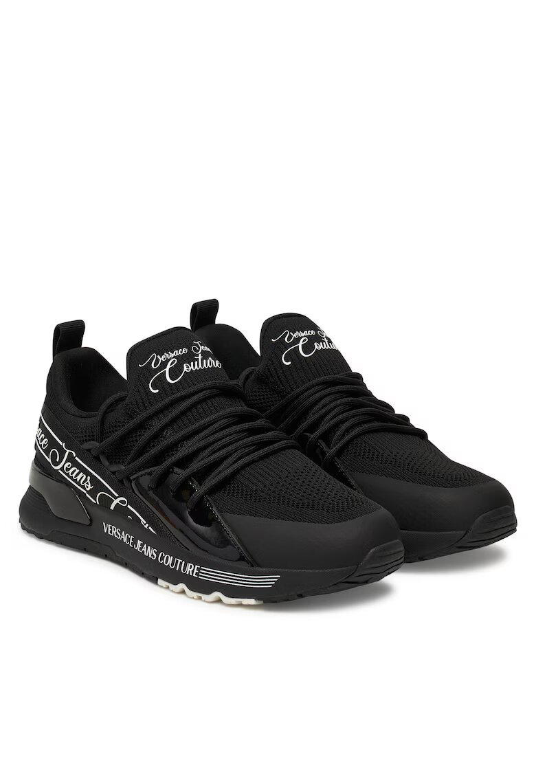 Versace Jeans Couture Дамски спортни обувки - 79VA3SA8 ZSC96 - черни - текстил