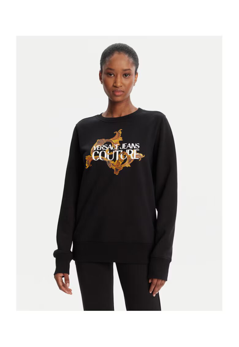 Versace Jeans Couture Дамски суичър - изработен от текстилен материал