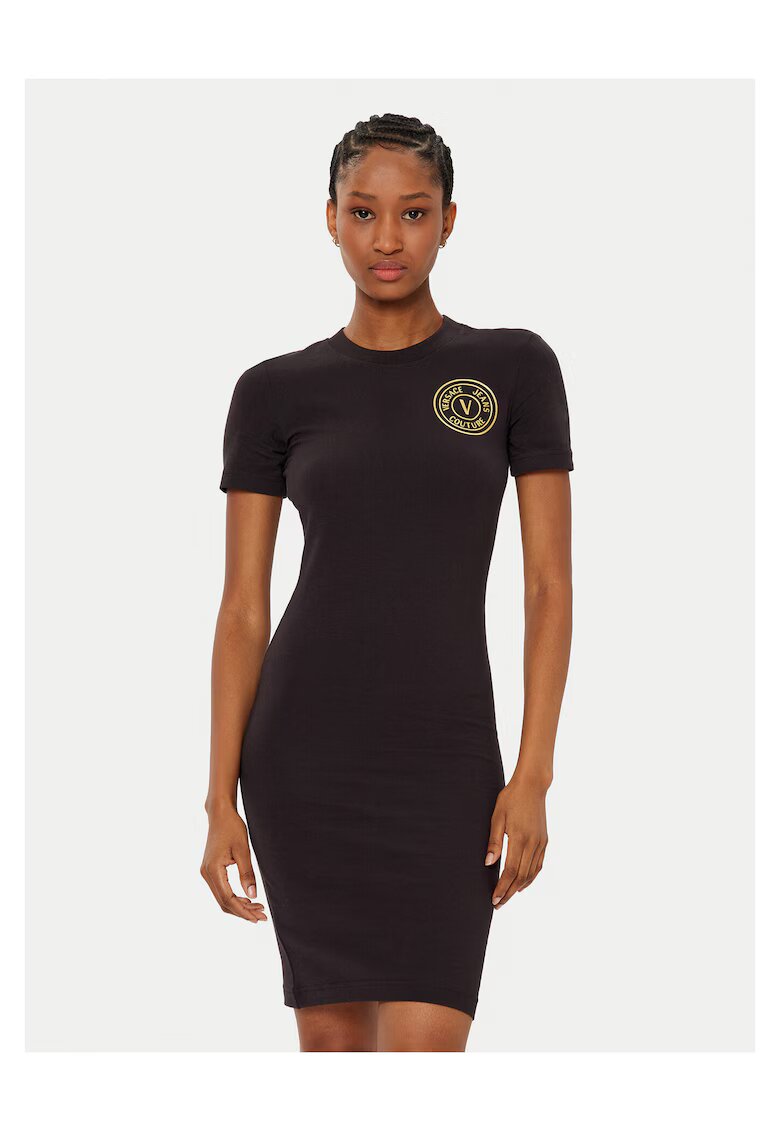 Versace Jeans Couture Ежедневна дамска рокля - черна