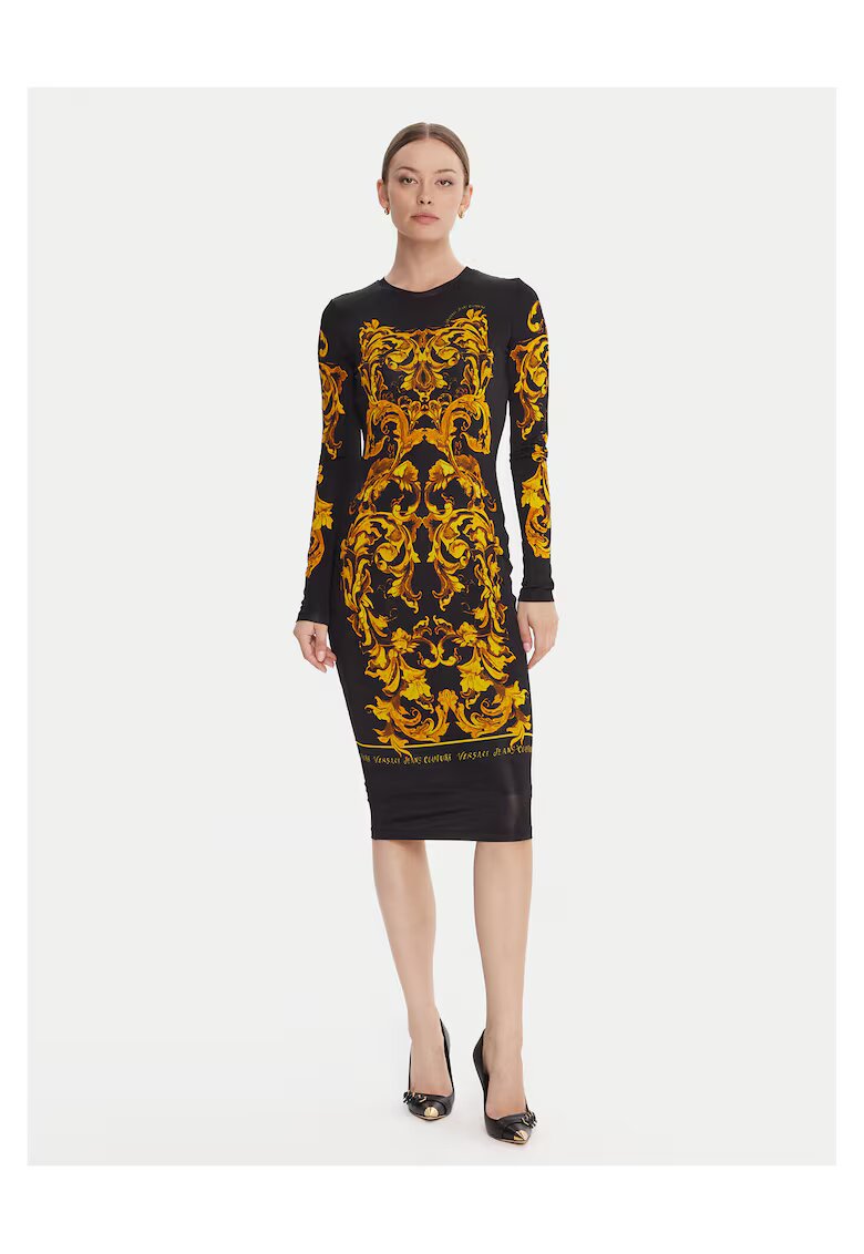 Versace Jeans Couture Ежедневна рокля - черна