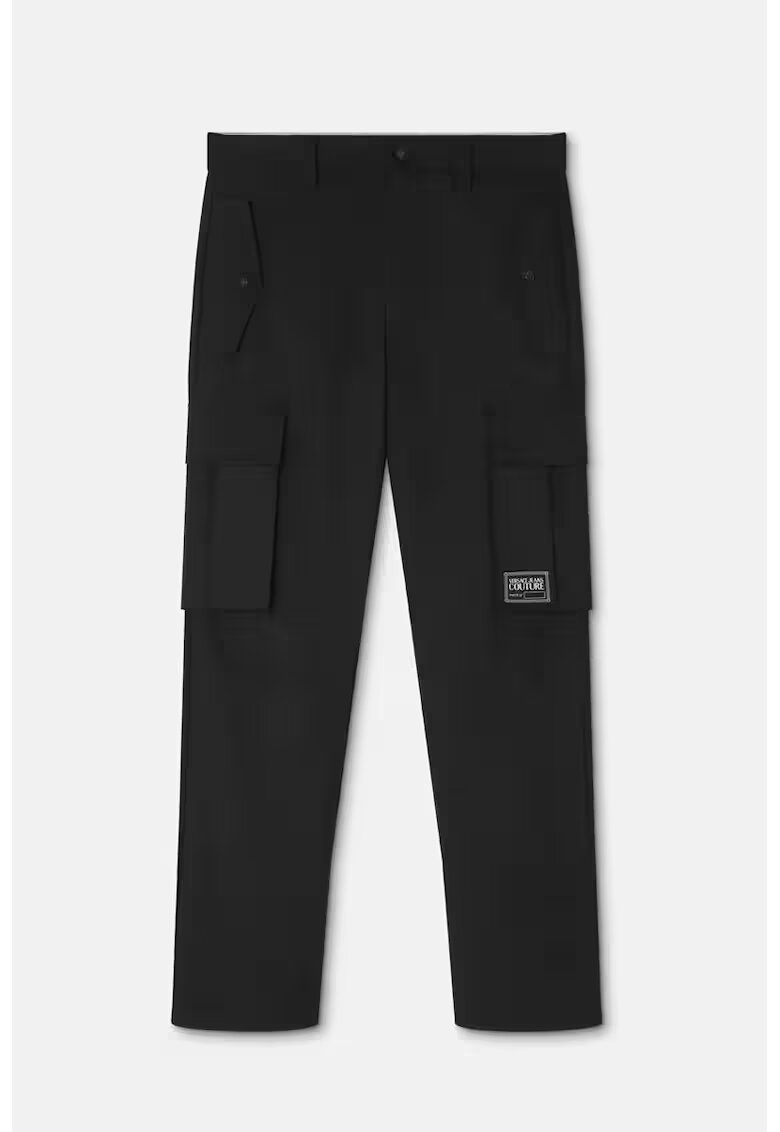 Versace Jeans Couture Ежедневни панталони - карго - Черен