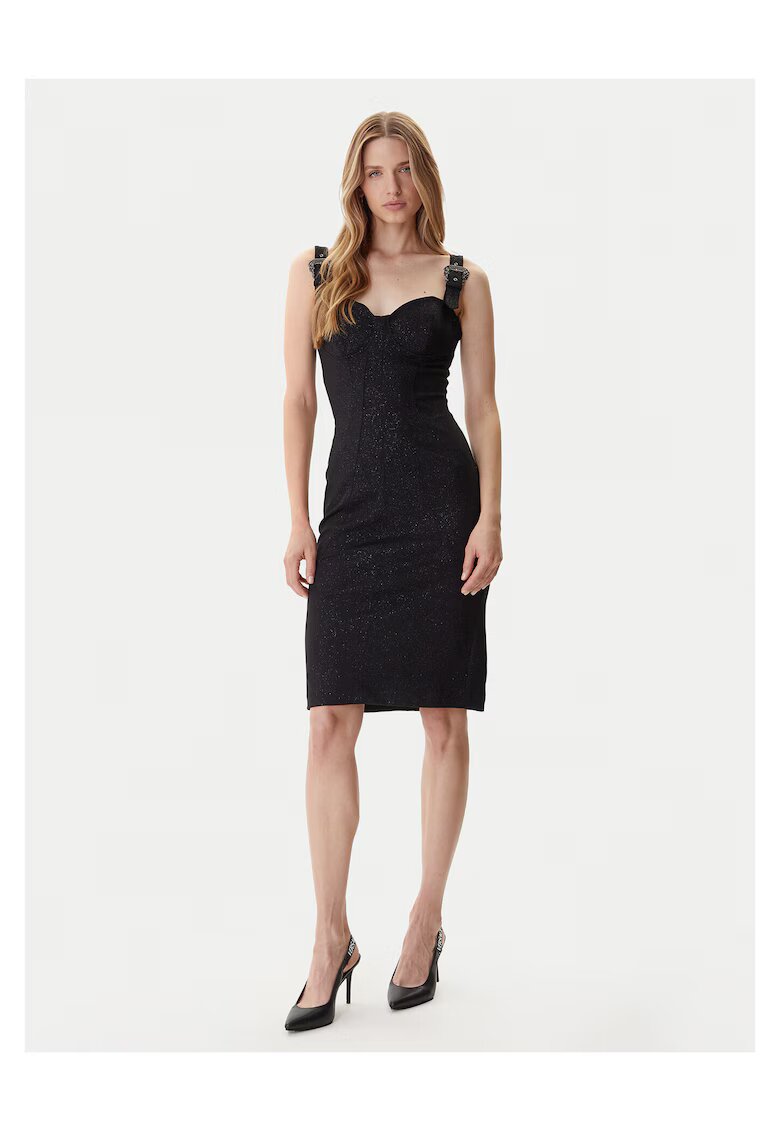 Versace Jeans Couture Коктейлна рокля черна