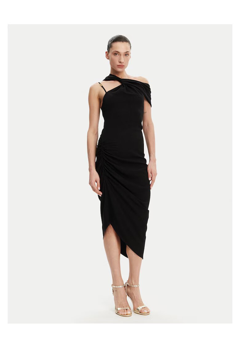 Versace Jeans Couture Коктейлна рокля - черна