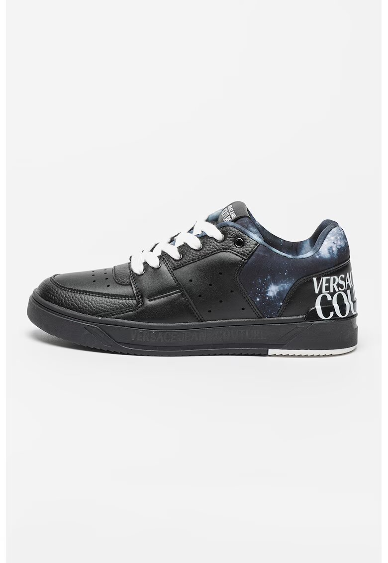 Versace Jeans Couture Кожени спортни обувки Starlight - Черен/Син