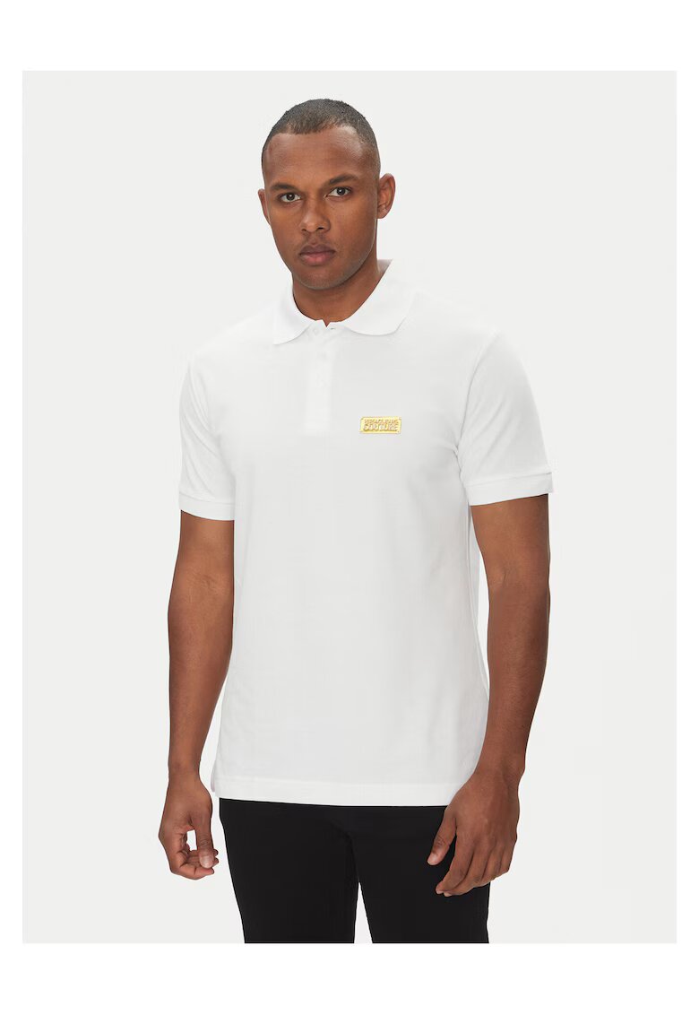 Versace Jeans Couture Мъжка тениска бяла - 100% памук