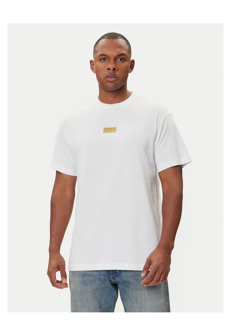 Versace Jeans Couture Мъжка тениска - бяла - памук