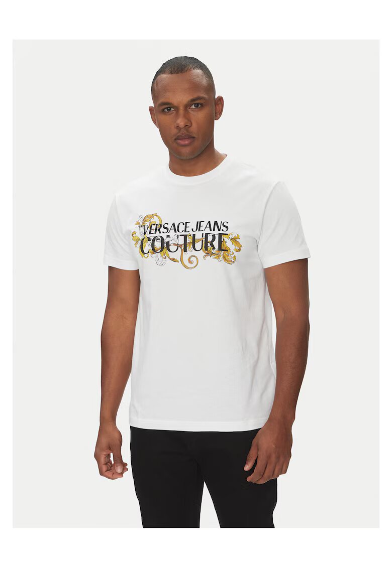 Versace Jeans Couture Мъжка тениска контрастно лого