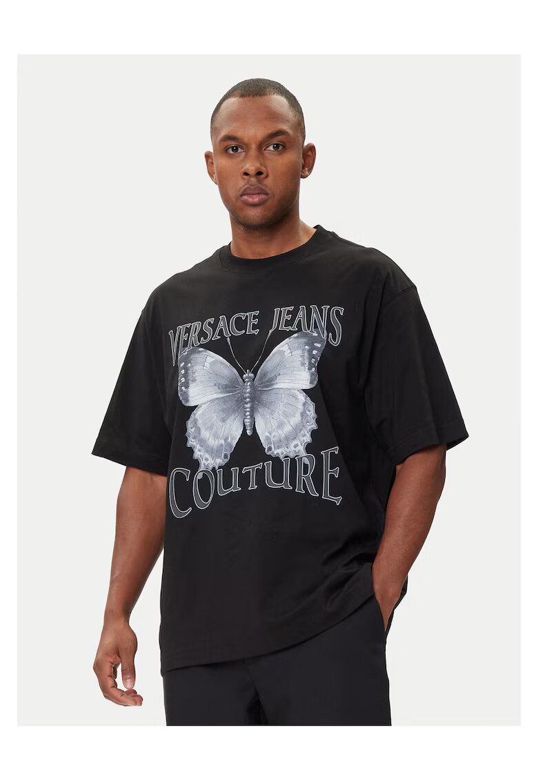 Versace Jeans Couture Мъжка тениска цвят - памук