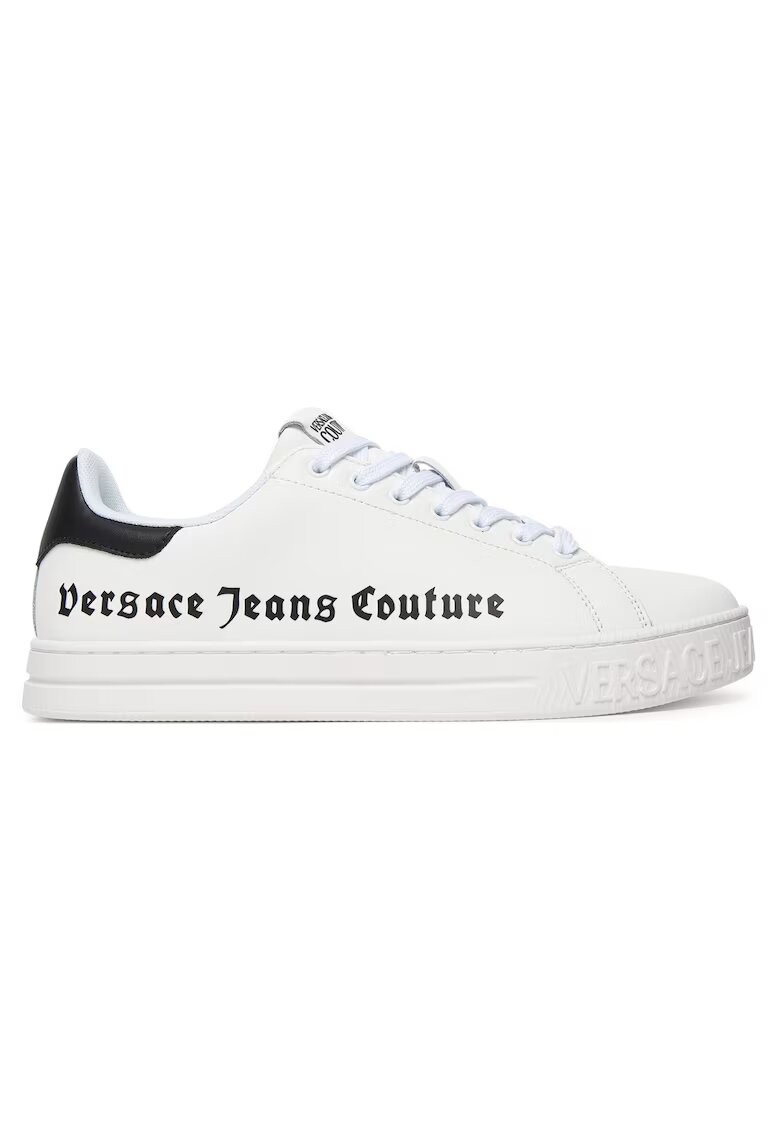 Versace Jeans Couture Мъжки кецове - 80YA3SKC ZPB83 - естествена кожа