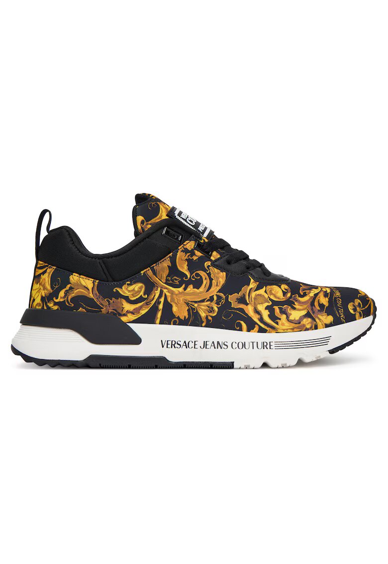 Versace Jeans Couture Мъжки кецове - черни - текстил - 79YA3SA1
