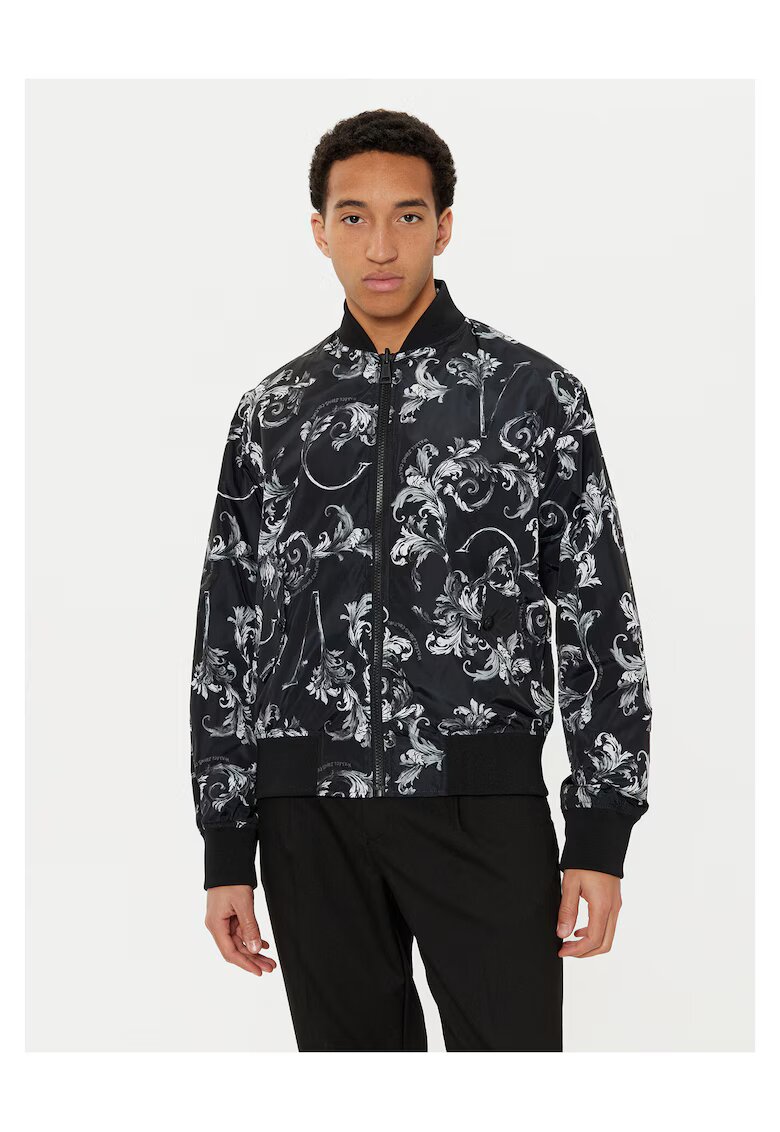 Versace Jeans Couture Мъжко преходно яке черно