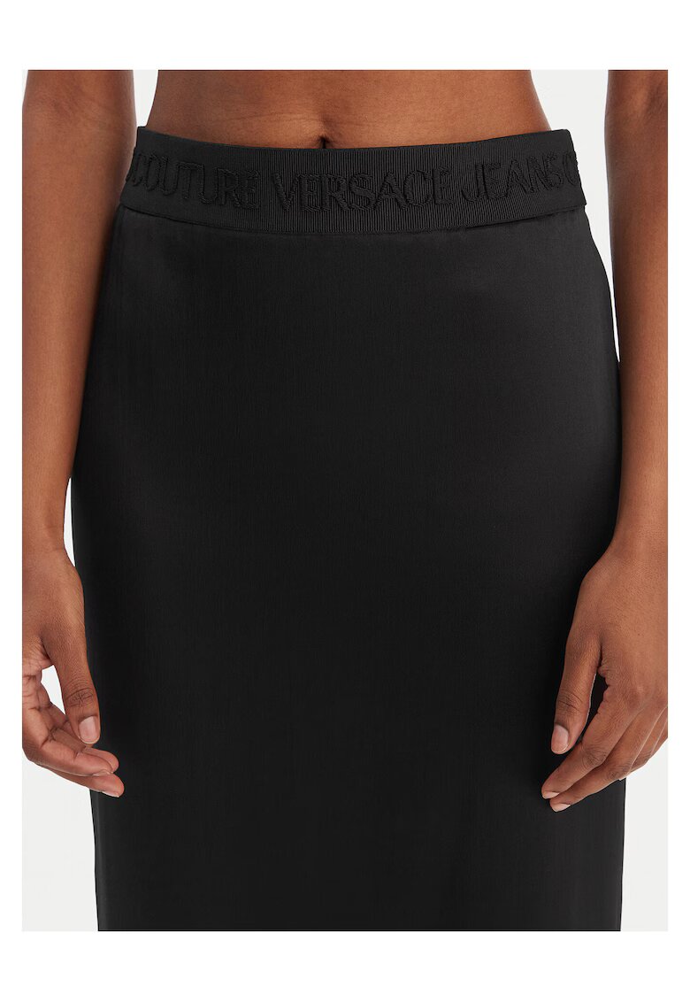 Versace Jeans Couture Пола молив - черна - от вискоза - с цип