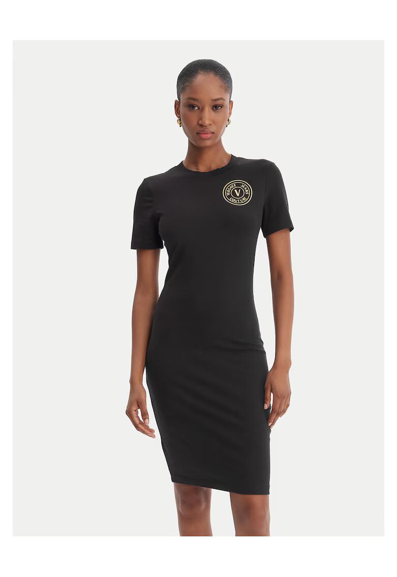 Versace Jeans Couture Рокля памук - - 95% памук - 5% еластан