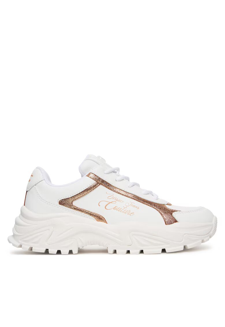 Versace Jeans Couture Спортни обувки еко кожа - ZPB29 003 79VA3SV6 - бели