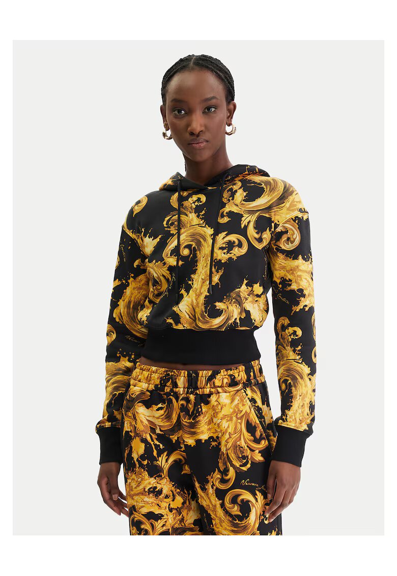 Versace Jeans Couture Суичър Черен - - Златист/Черен