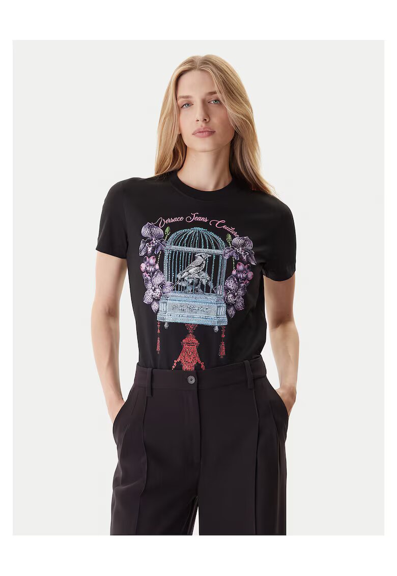 Versace Jeans Couture Тениска черна