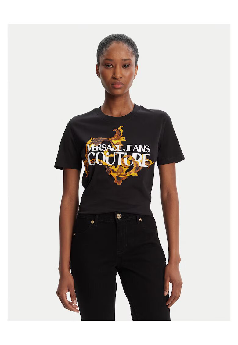 Versace Jeans Couture Тениска - Черна