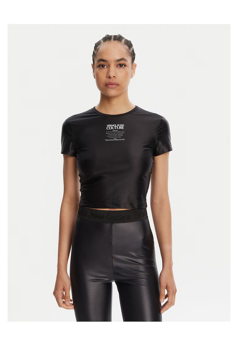 Versace Jeans Couture Тениска - Черна - Дамска