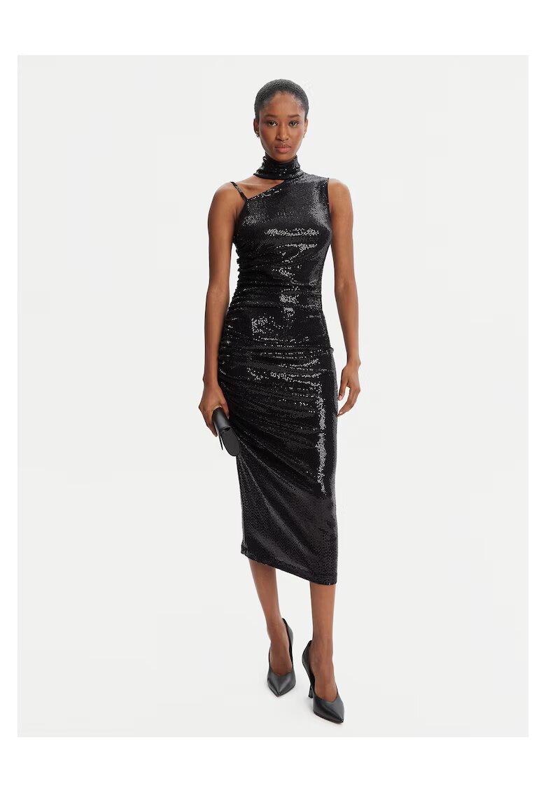 Versace Jeans Коктейлна рокля - черна