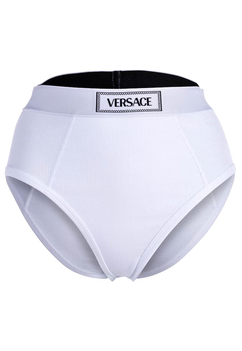 Versace Рипсени бикини с лого