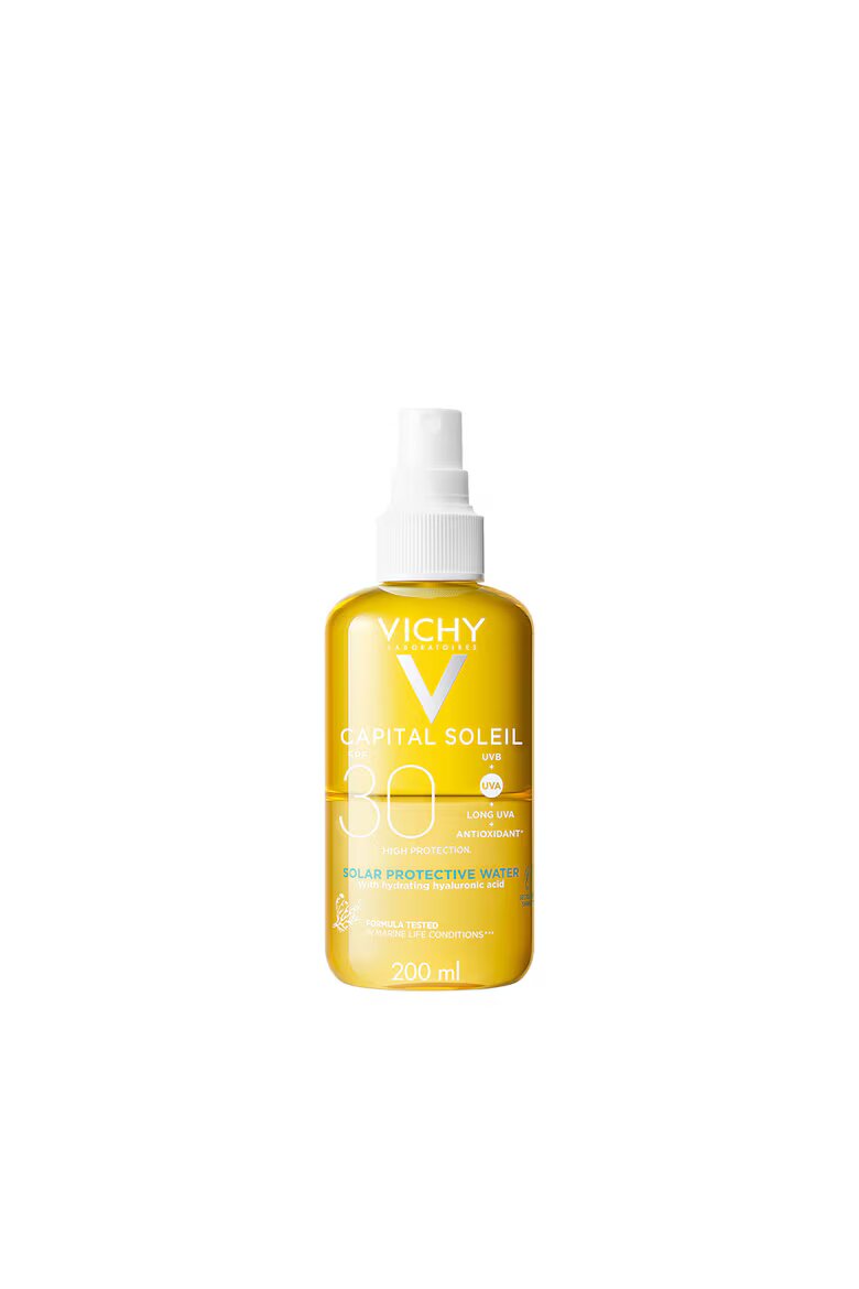 Vichy Capital Soleil Хидратираща слънцезащитна вода за тяло SPF30+ 200 мл 30 SPF