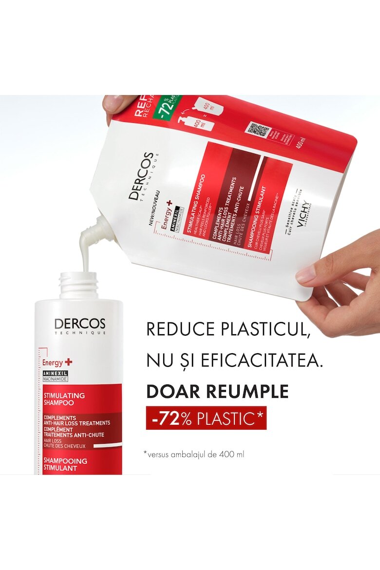 Vichy Шампоан против косопад Dercos Energising 0.4 l