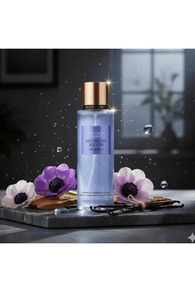 VICTORIA'S SECRET Спрей за тяло Midnight Bloom Shimmer 250 мл