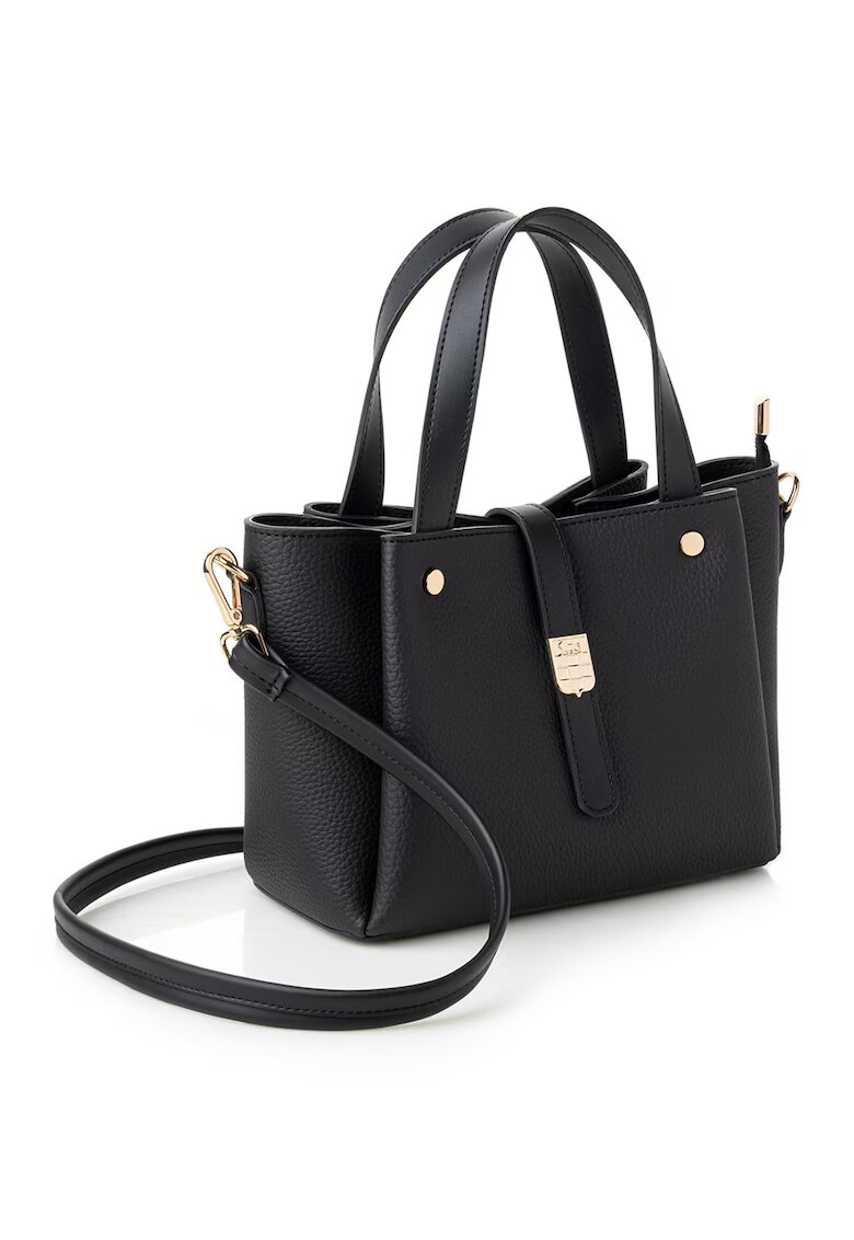 Vince Camuto Чанта от екологична кожа със сваляща се презрамка - - 19x25x11