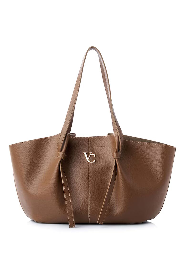 Vince Camuto Шопинг чанта от еко кожа Карамел