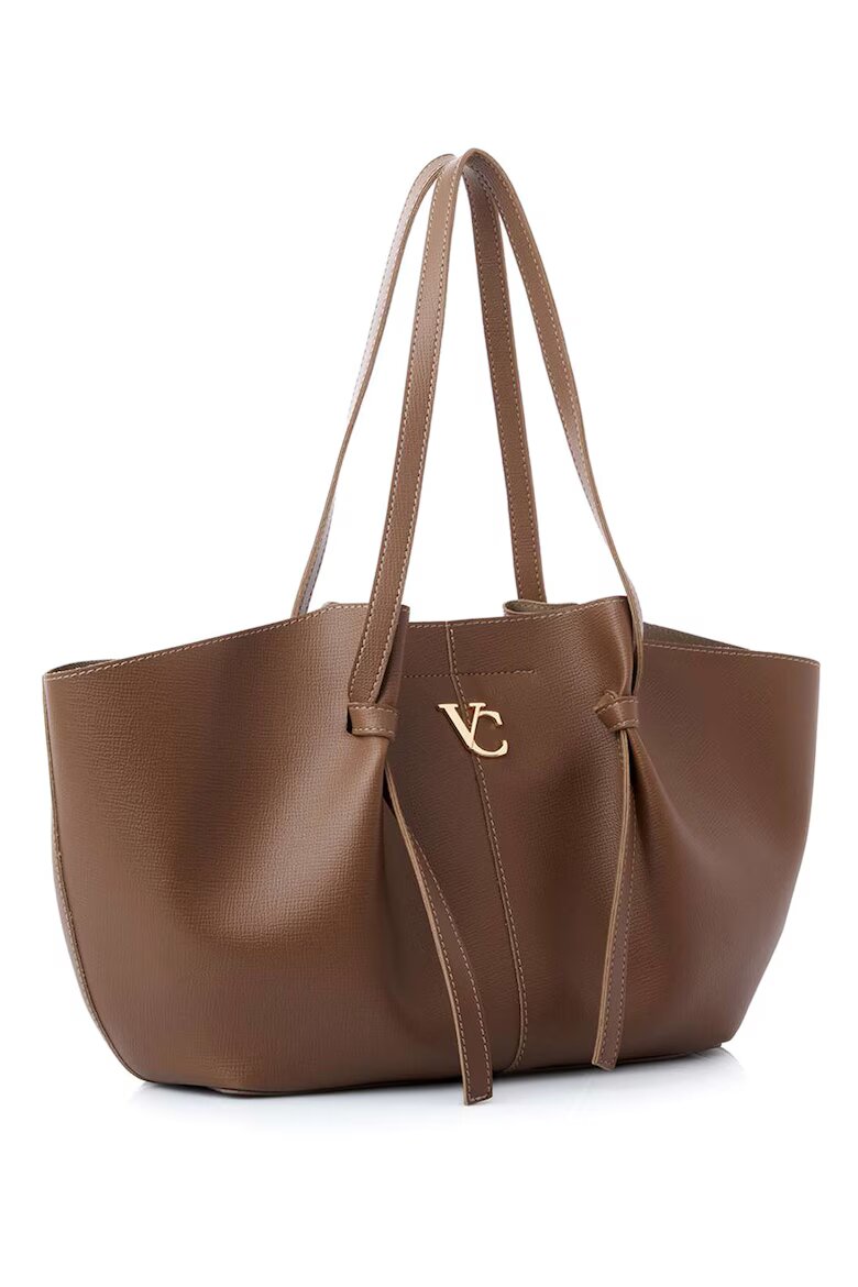Vince Camuto Шопинг чанта от еко кожа Карамел