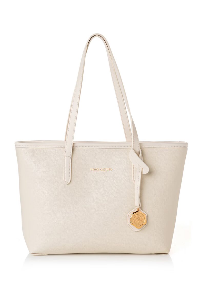 Vince Camuto Шопинг чанта от еко кожа с лого
