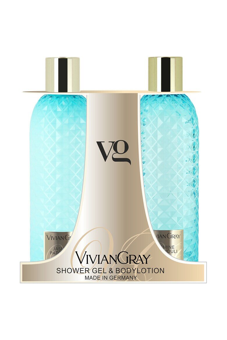 Vivian Gray Комплект лосион за тяло с жасмин и пачули Vivian Grey унисекс 300 мл + душ гел 300 мл