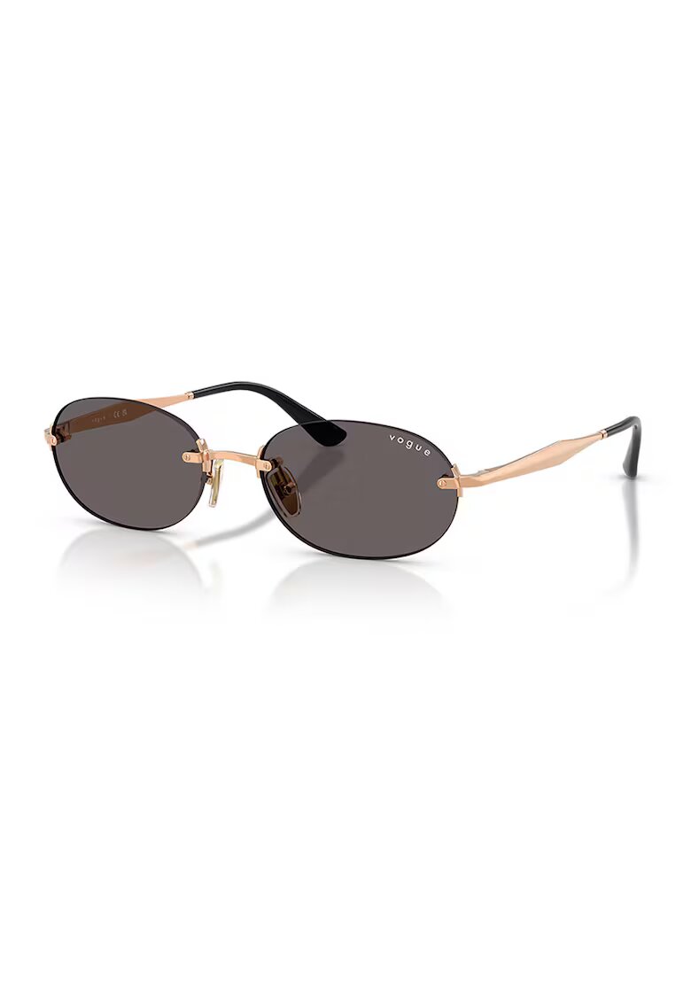 VOGUE EYEWEAR Овални слънчеви очила с метална рамка