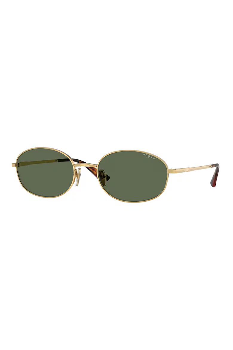 VOGUE EYEWEAR Овални слънчеви очила с полляризация Златист