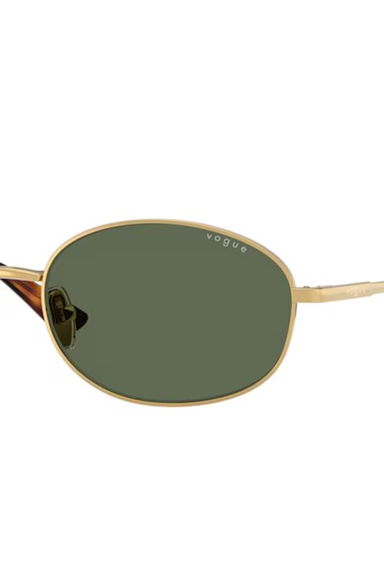 VOGUE EYEWEAR Овални слънчеви очила с полляризация Златист