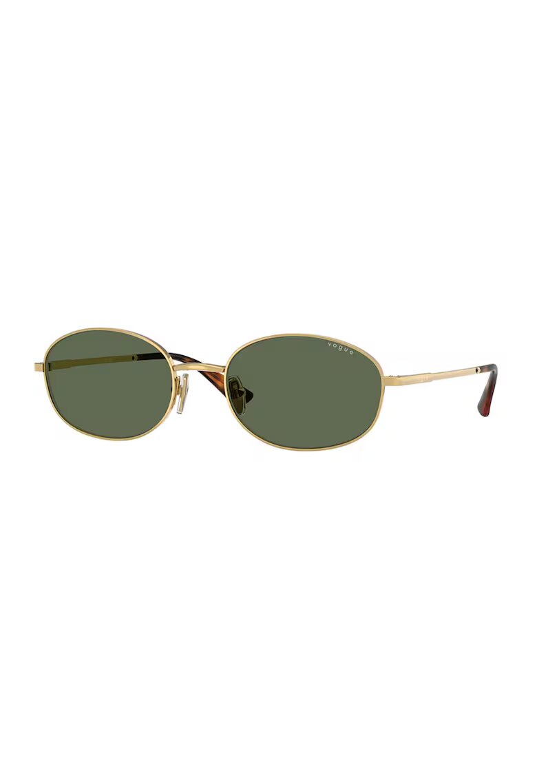 VOGUE EYEWEAR Овални слънчеви очила с полляризация - Сив/Персийско зелено