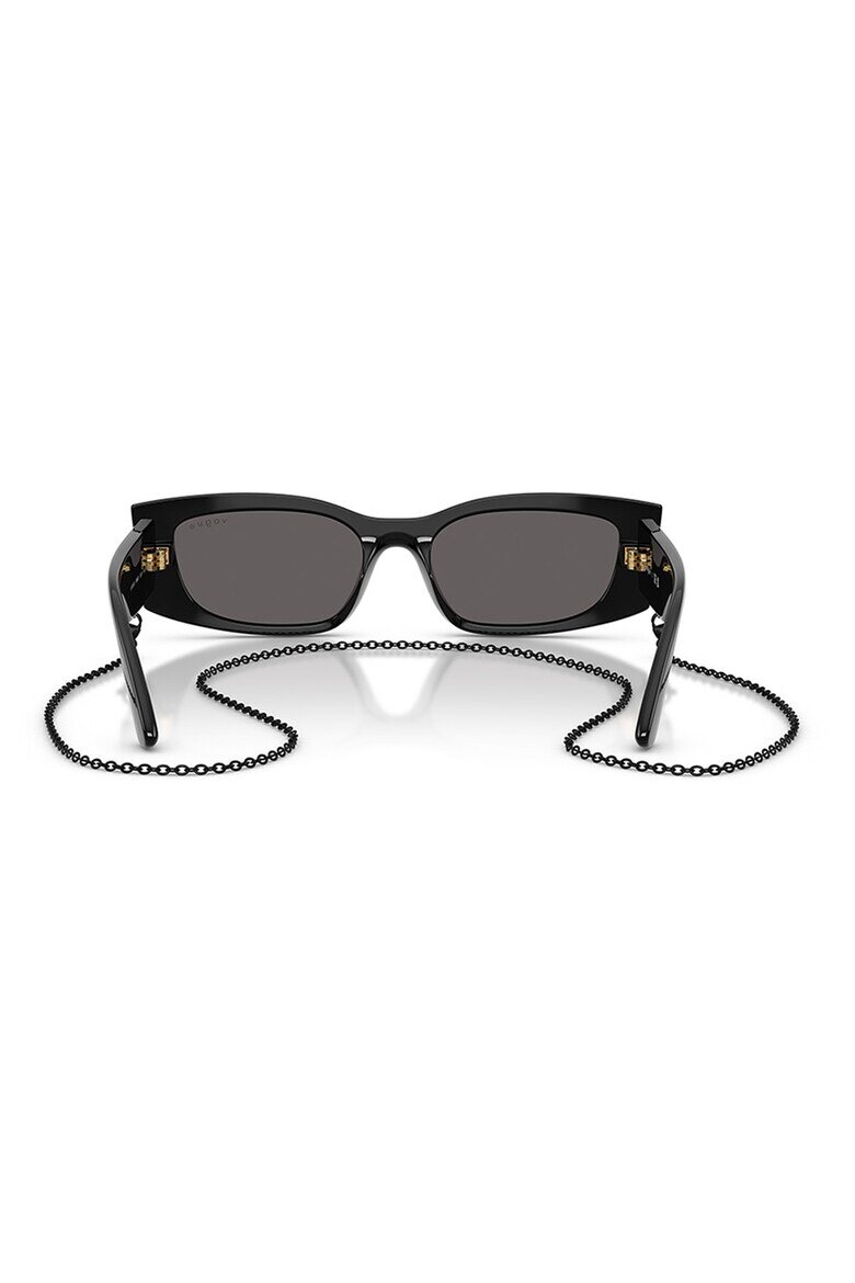 VOGUE EYEWEAR Правоъгълни слънчеви очила Черен