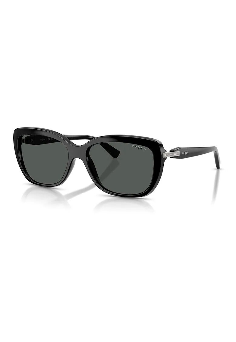 VOGUE EYEWEAR Слънчеви очила Butterfly - Избеляло черно/Сребрист
