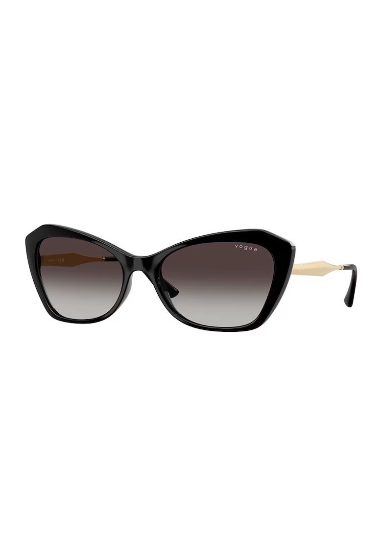 VOGUE EYEWEAR Слънчеви очила Cat-Eye с лого - Златист/Черен