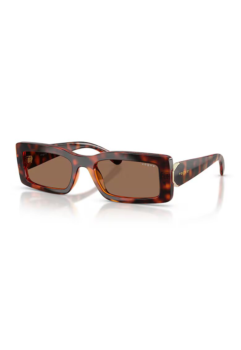 VOGUE EYEWEAR Слънчеви очила с лого - Кафяв/Оранжев