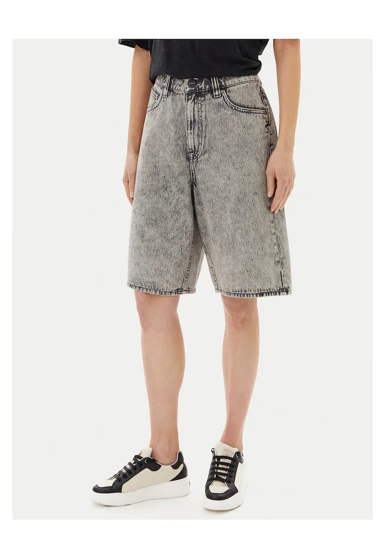 Volcom Къси блузи дамски - сиви