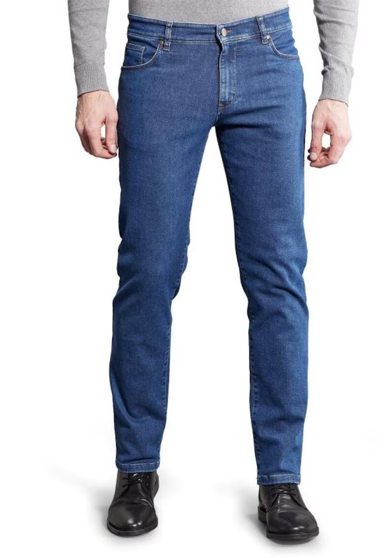 W Wegener Мъжки панталон Jeans Cordoba 6899 син - Син
