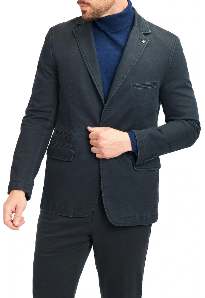 W Wegener Мъжко сако Jacket Nelson 6442 синьо