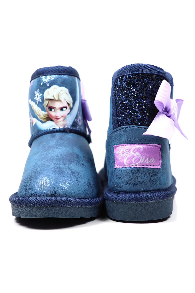 Walt Disney Боти с принт на Frozen Тъмносин/Лилав