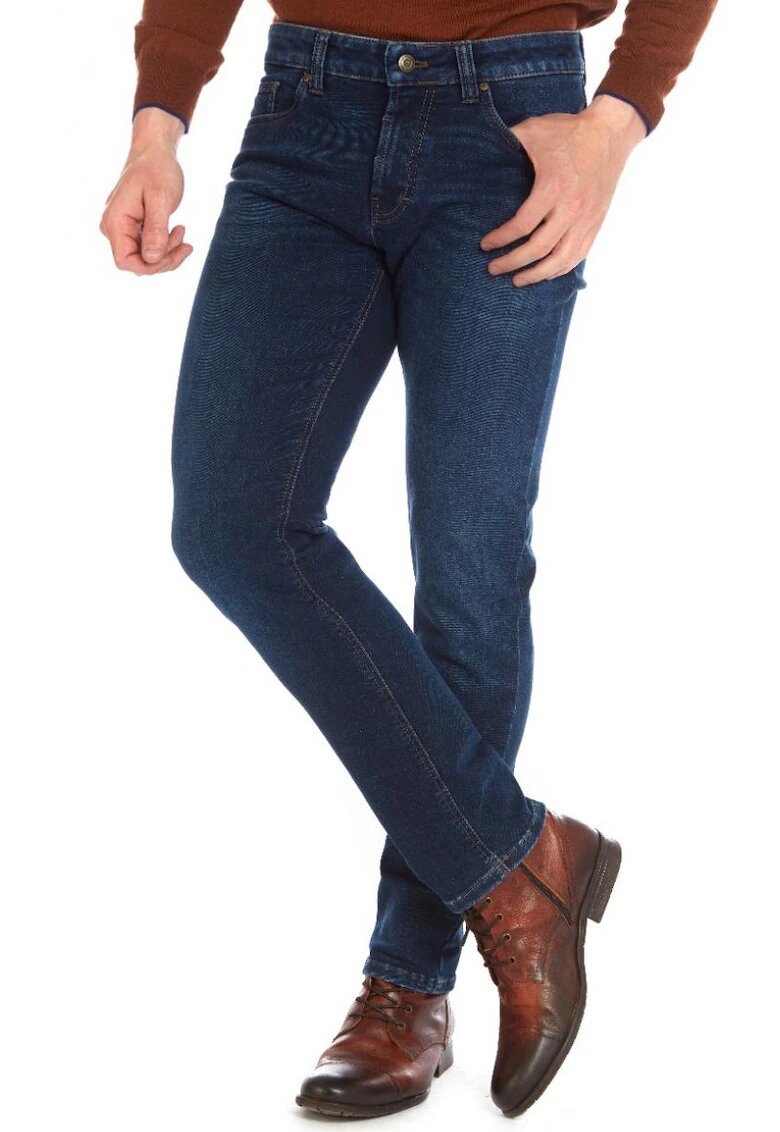 Wegener Jeans Мъжки панталони Wegener Cordoba сини