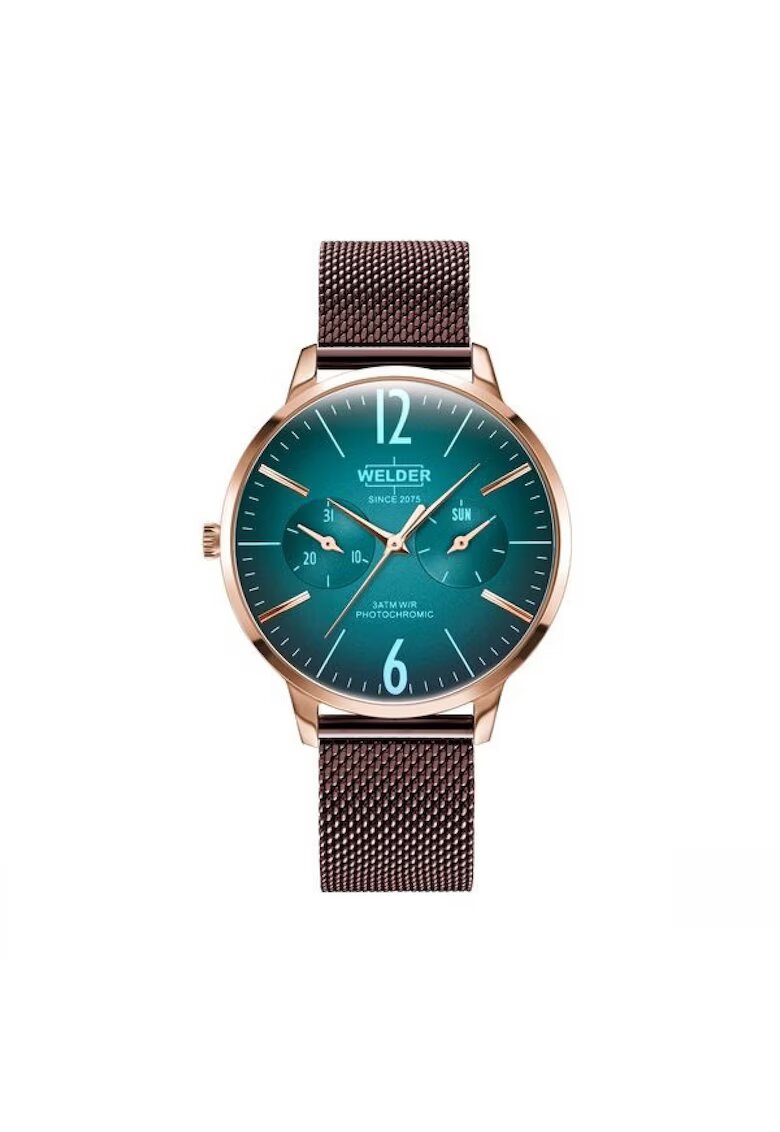 Welder Дамски часовник - Slim WWRS610 златен корпус - Кафяв